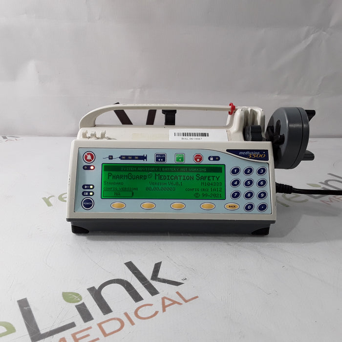 Smiths Medical Medfusion 3500 with Clamp Syringe Pump