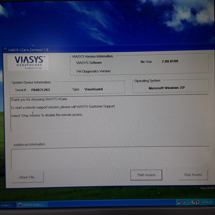 Viasys Healthcare Vasoguard System Peripheral Vascular Evaluation