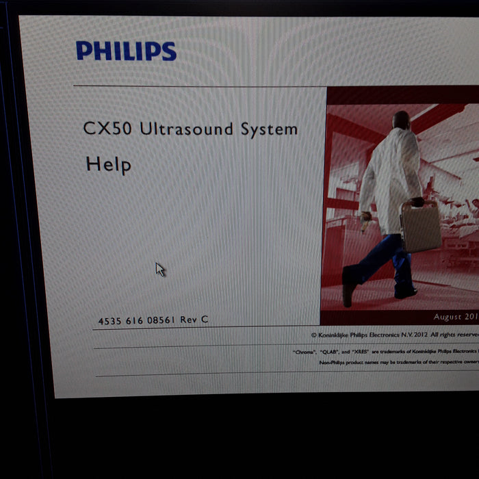 Philips Healthcare CX50 Ultrasound