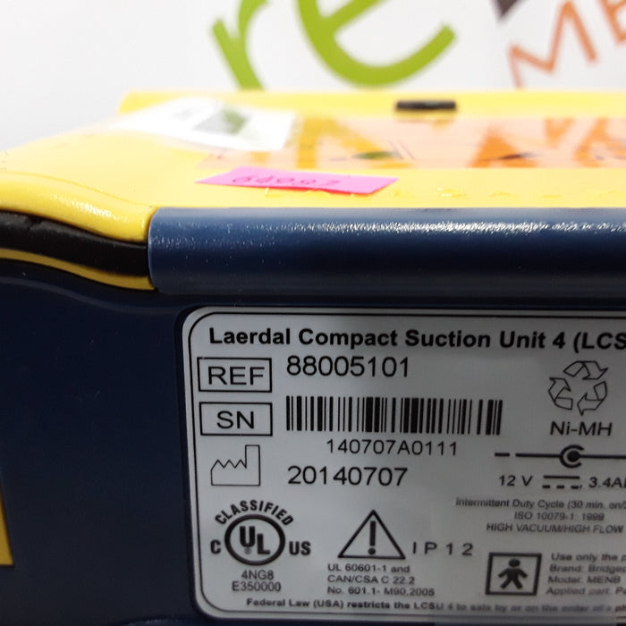 Laerdal Medical Compact Suction Unit 4 LCSU