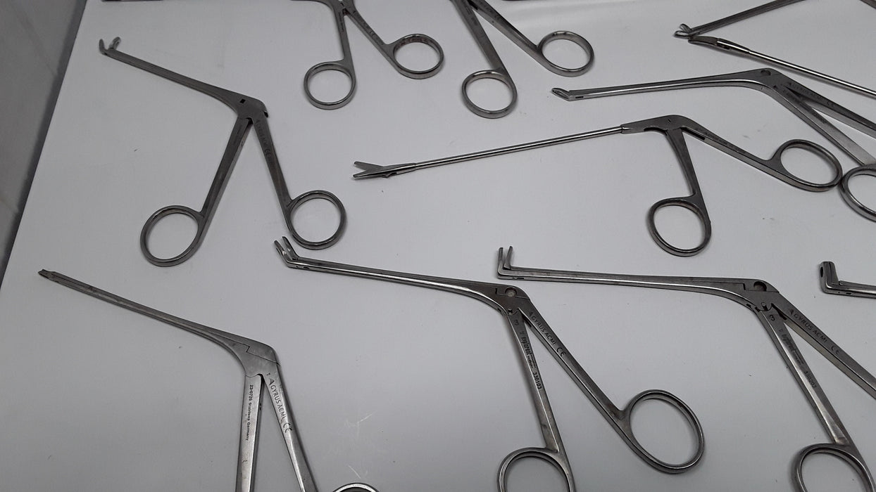 Gyrus Acmi, Inc. Surgical ENT Arthroscopy Cutting Grasping Biopsy Forceps Set