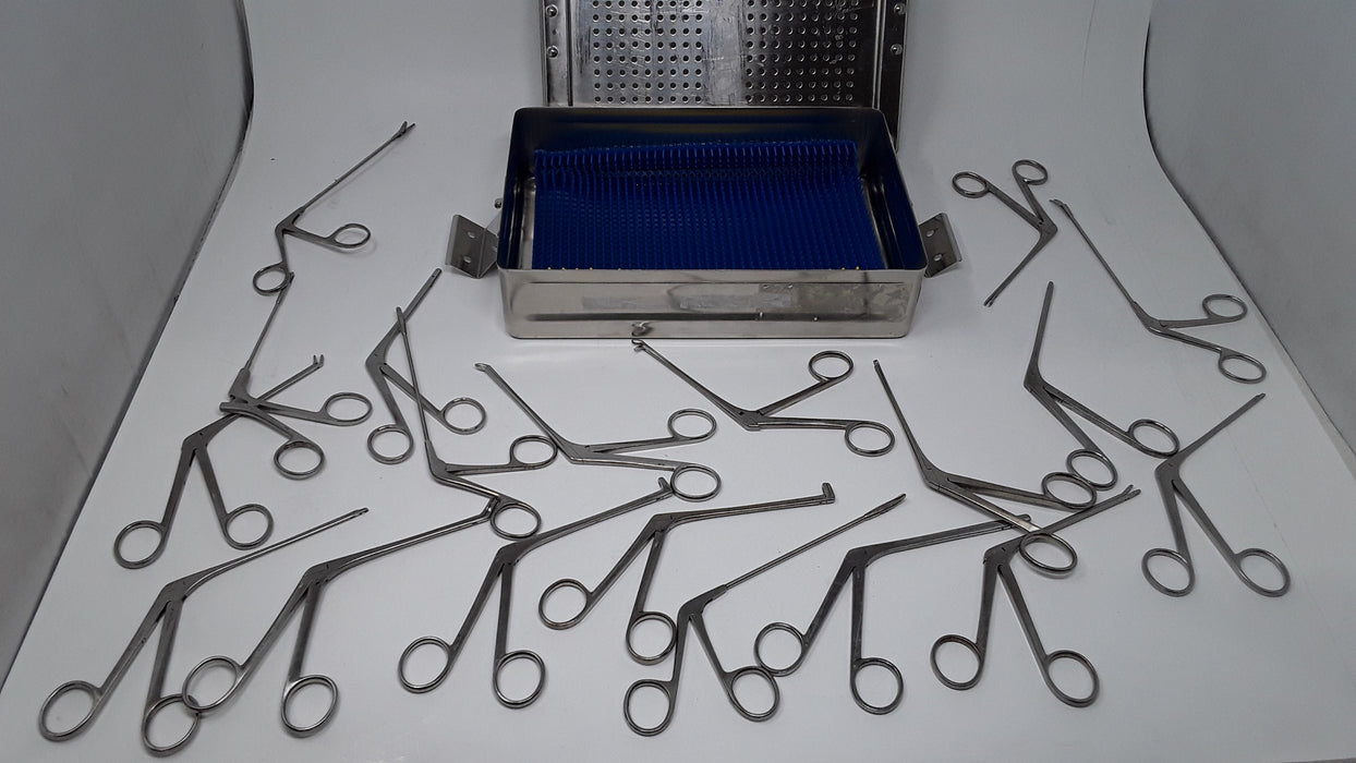 Gyrus Acmi, Inc. Surgical ENT Arthroscopy Cutting Grasping Biopsy Forceps Set