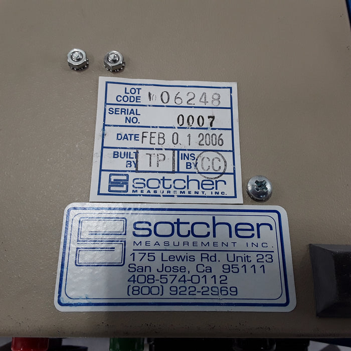 Sotcher-Test Equipment 564 Hi-Pot Tester